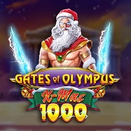 Gates of Olympus Xmas 1000 logo by Pragmatic Play at Spinstein Casino