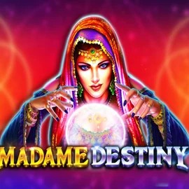 Madame Destiny online game logo by Pragmatic Play on spinsteins.gr