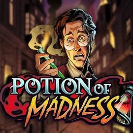 Official Slots logo: Potion of Madness by Play'n GO at Spinstein Casino