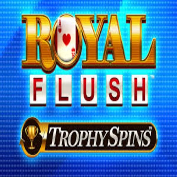 Royal Flush Trophy Spins logo by Greentube Spinstein Casino