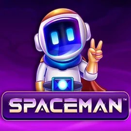 Spaceman logo by Pragmatic Play at Spinstein Casino