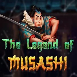 Slots logo of The Legend of Musashi from Peter & Sons at Spinstein Casino